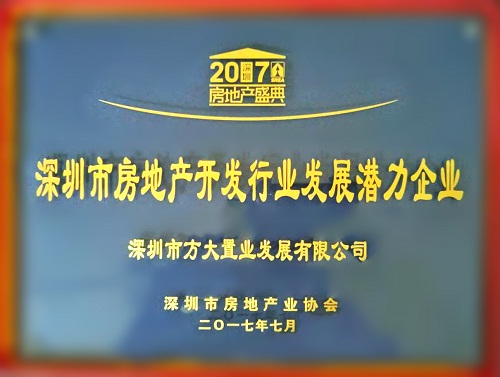 2017 深圳市房地產(chǎn)開發(fā)行業(yè)發(fā)展?jié)摿ζ髽I(yè)