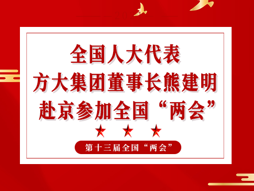 全國(guó)人大代表、方大集團(tuán)董事長(zhǎng)熊建明赴京參加全國(guó)“兩會(huì)”